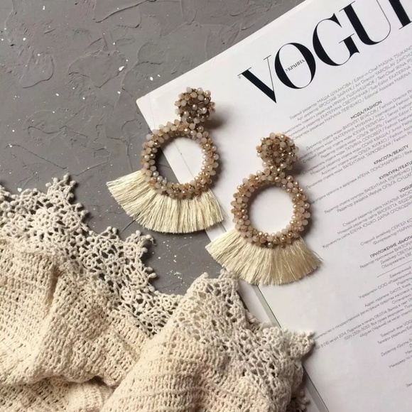 New Tassel Dangle Earrings! - Picture 3 of 4